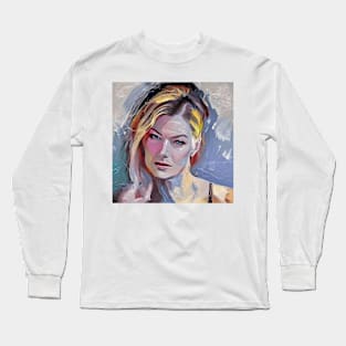 Painting of Rosamund Long Sleeve T-Shirt